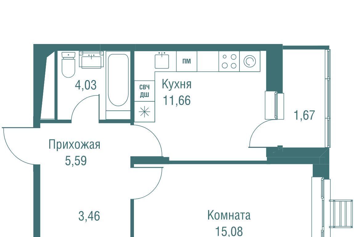 квартира г Одинцово ЖК «Одинбург» Одинцово фото 1