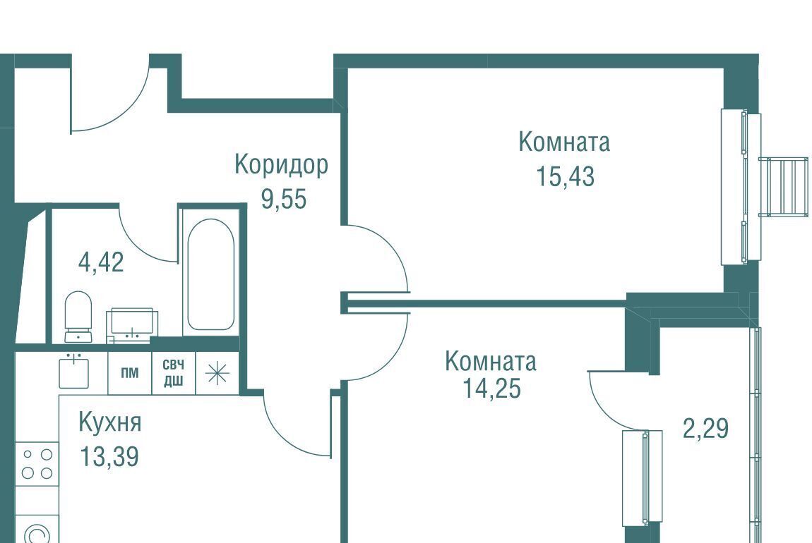 квартира г Одинцово ЖК «Одинбург» Одинцово фото 1