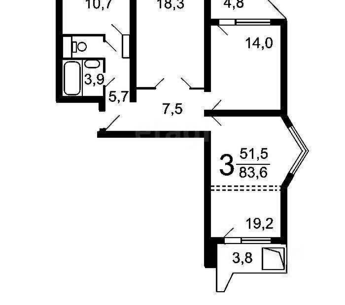 квартира г Одинцово ш Можайское 91 Одинцово фото 19