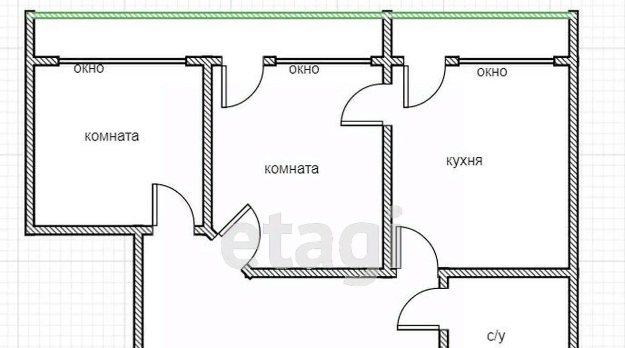 квартира г Владивосток р-н Ленинский ул Славянская 19 фото 5