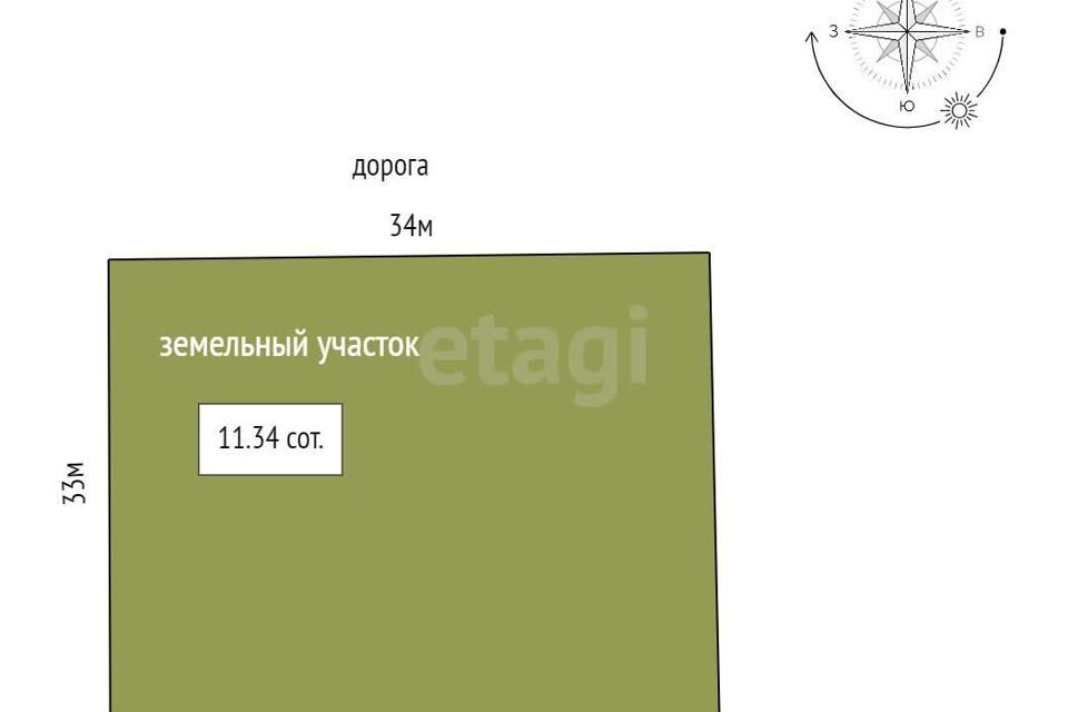 земля г Кострома городской округ Кострома, Фабричный фото 9