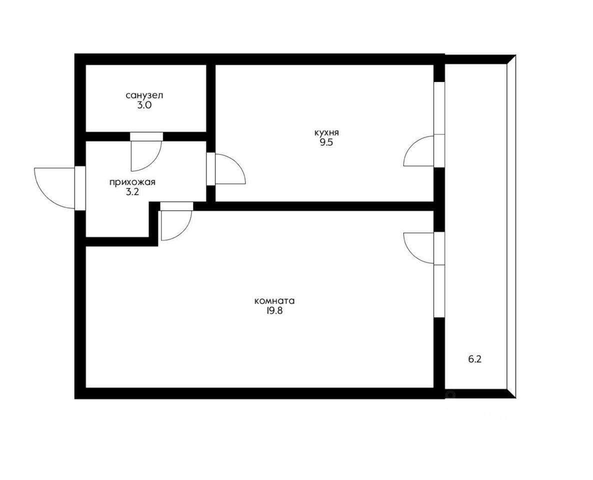 квартира г Краснодар р-н Карасунский ул им. Селезнева 4/5 фото 12