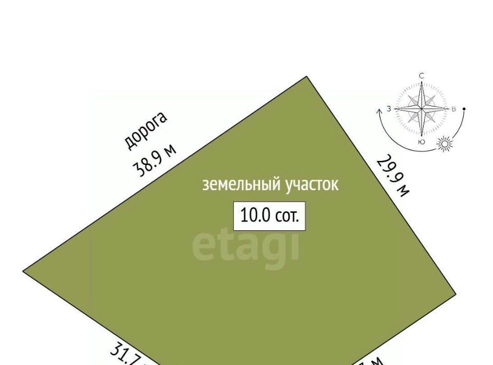 земля р-н Сургутский с/п Солнечный п Солнечный пос, Богдановское СТ, ул. 3-я фото 2