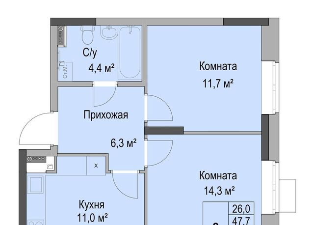 р-н Первомайский пер Ботеневский 30к/1 фото