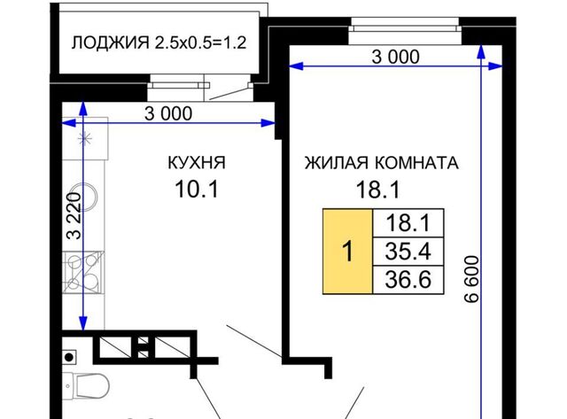 квартира р-н Прикубанский ЖК «Дыхание» фото