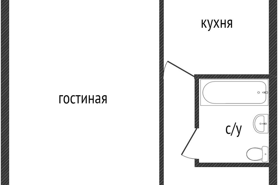 квартира г Омск ул Бородина 4/1 Омский район фото 9