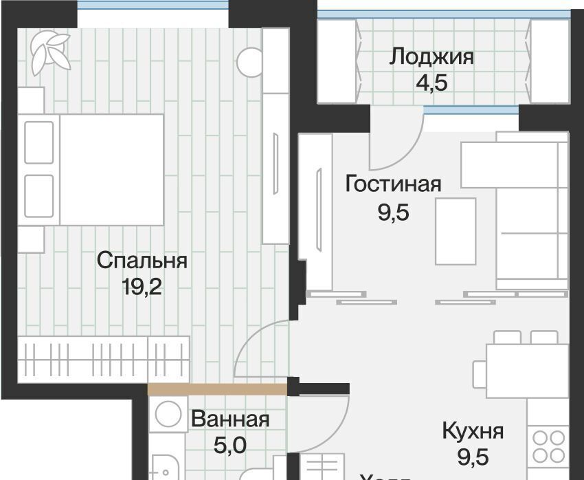 квартира г Тюмень р-н Калининский ул Ямская 1/26 159с фото 1
