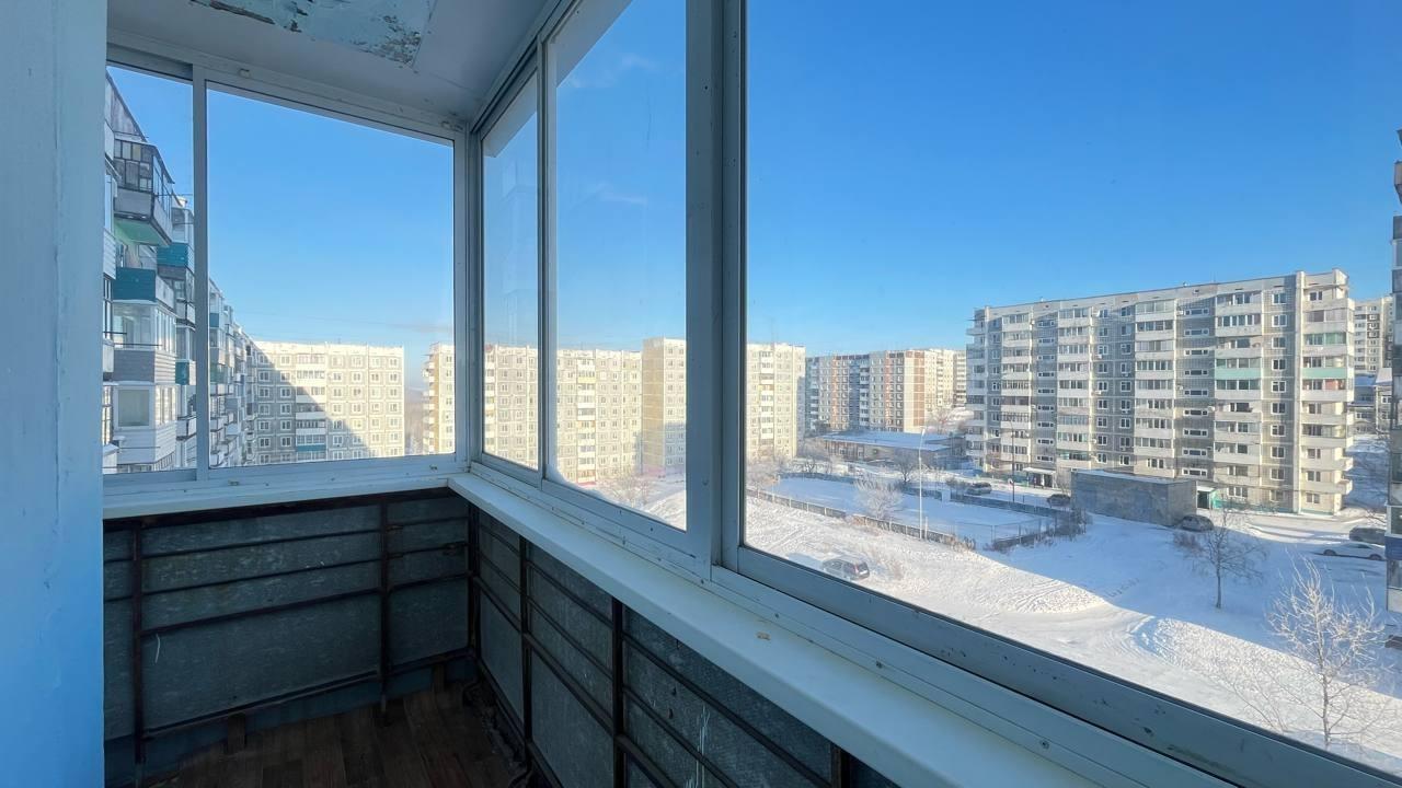 квартира г Амурск пр-кт Строителей 66 8-й микрорайон, Амурский район фото 12