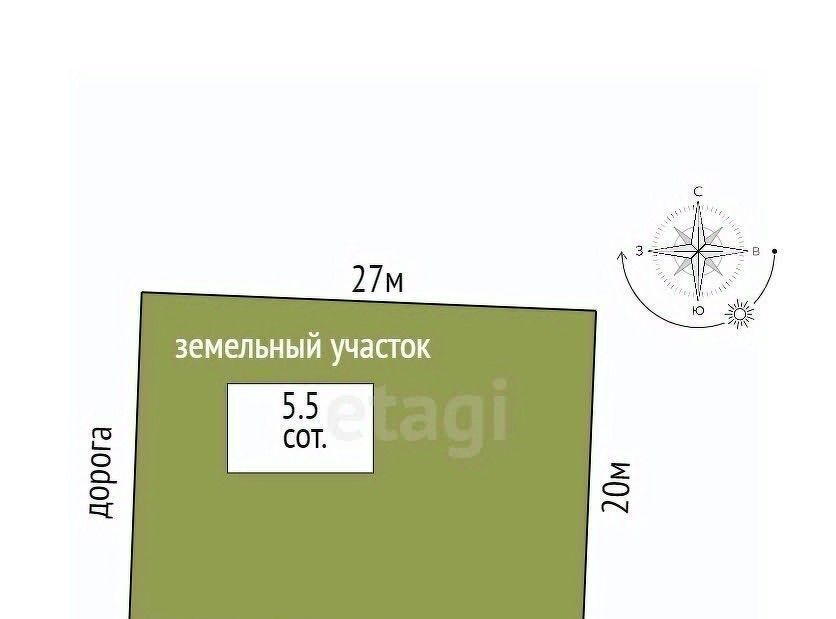 земля р-н Нижнетавдинский снт Строитель ТСН, ул. Сиреневая фото 2