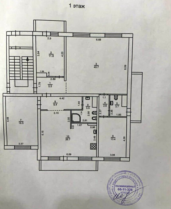 квартира г Полевской Зелёный Бор-2 мкр 30 фото 11