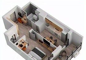 квартира г Набережные Челны р-н Комсомольский Замелекесье 20-й мкр, 12 фото 1