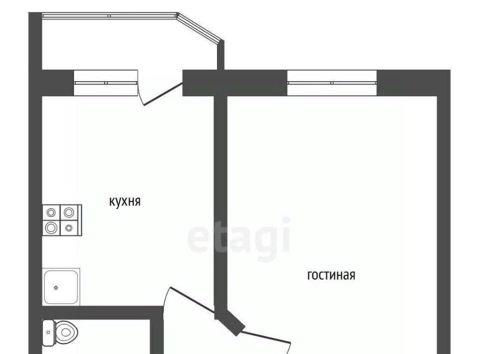 квартира г Тамбов р-н Октябрьский ул Ореховая 18 фото 36