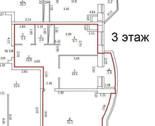 квартира г Рязань р-н Железнодорожный ул Стройкова 64 фото 3