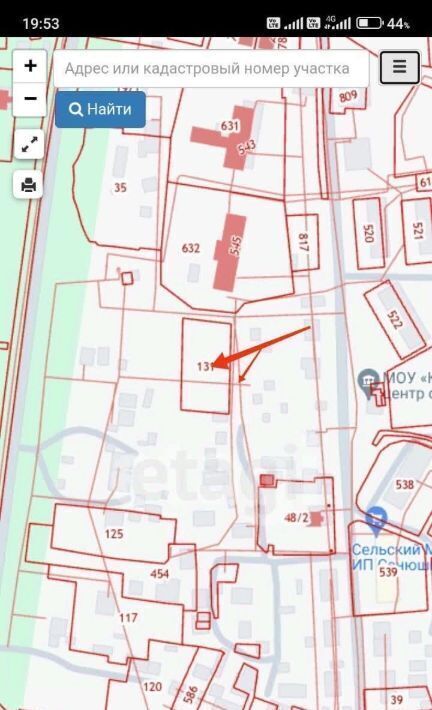 земля р-н Веневский д Кукуй ул Центральная 23 Грицовское муниципальное образование фото 2