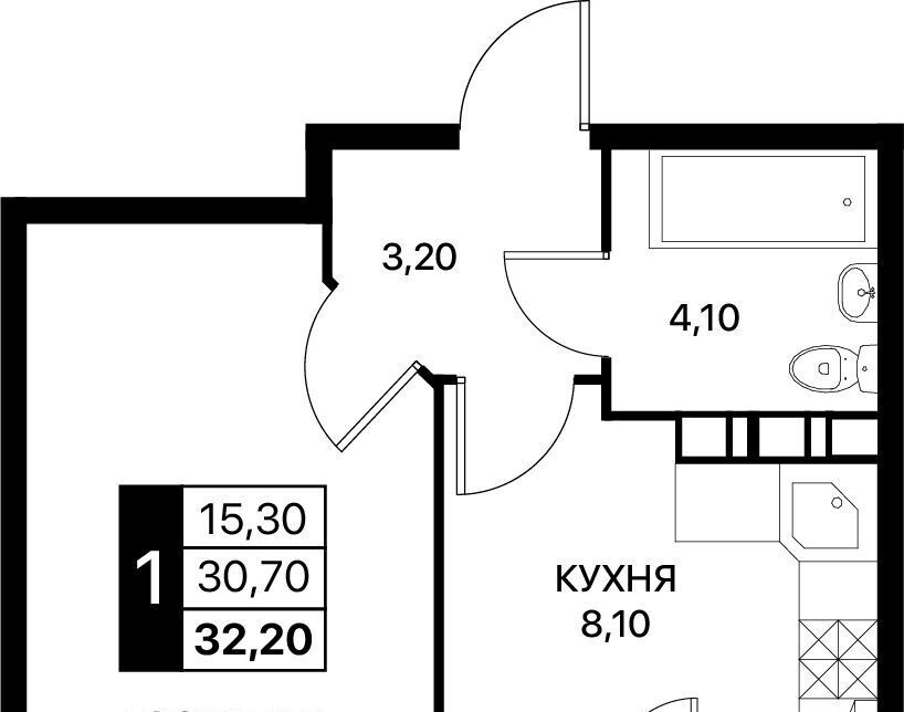 квартира г Ростов-на-Дону р-н Первомайский ул Берберовская 19с/2 фото 1