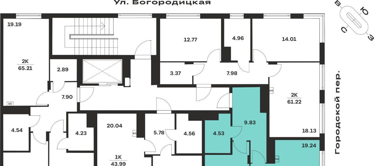 квартира г Тула р-н Центральный ул Богородицкая 8в фото 2