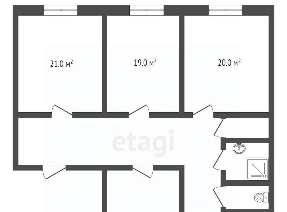 квартира г Ярославль р-н Кировский ул Свободы 54/38 фото 1