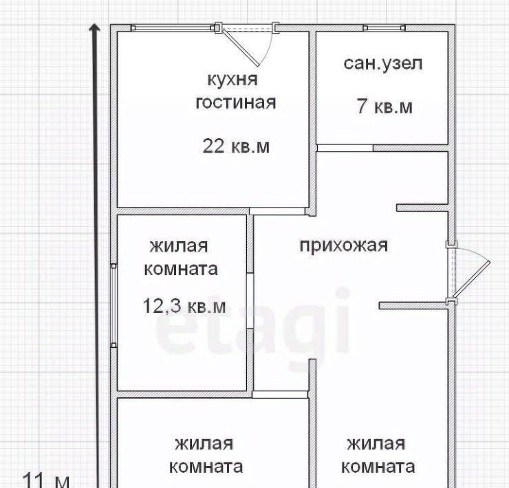 дом г Майкоп ст-ца Ханская ул Кооперативная фото 6