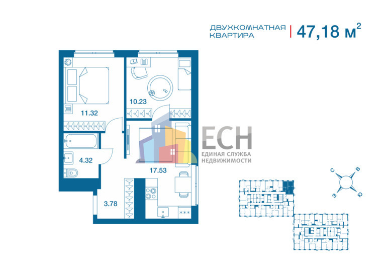 квартира г Тула р-н Центральный ул Рязанская Центральный территориальный округ фото 1