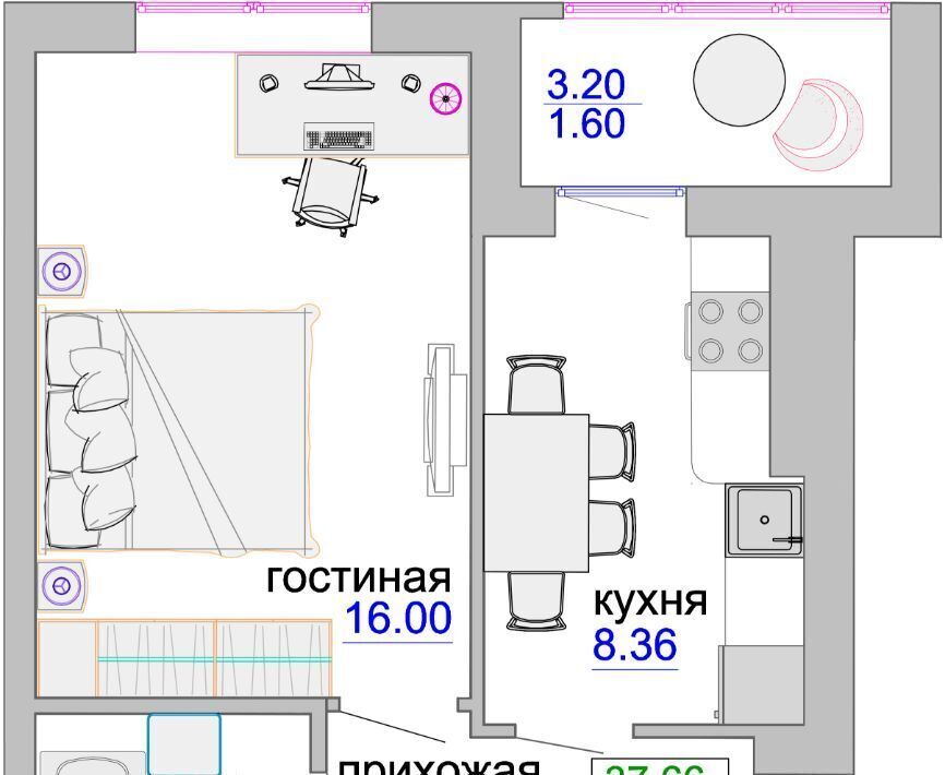 квартира р-н Зеленоградский г Зеленоградск ул Тургенева 16а фото 1