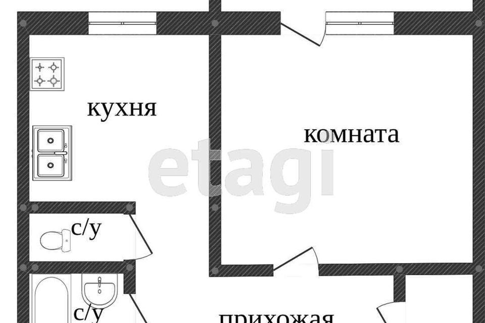 квартира г Сургут ул Игоря Киртбая 19/2 Сургут городской округ фото 9