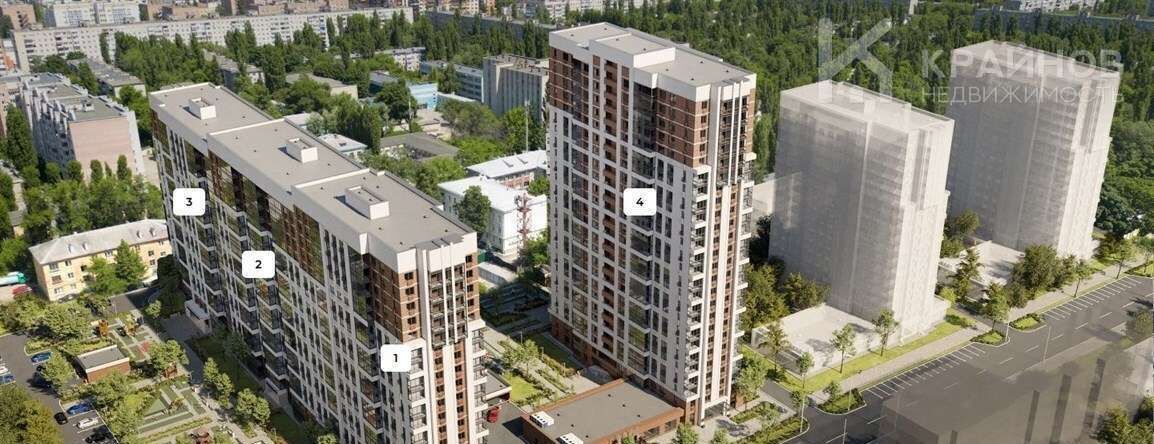 квартира г Воронеж р-н Коминтерновский пр-кт Московский 66 фото 3