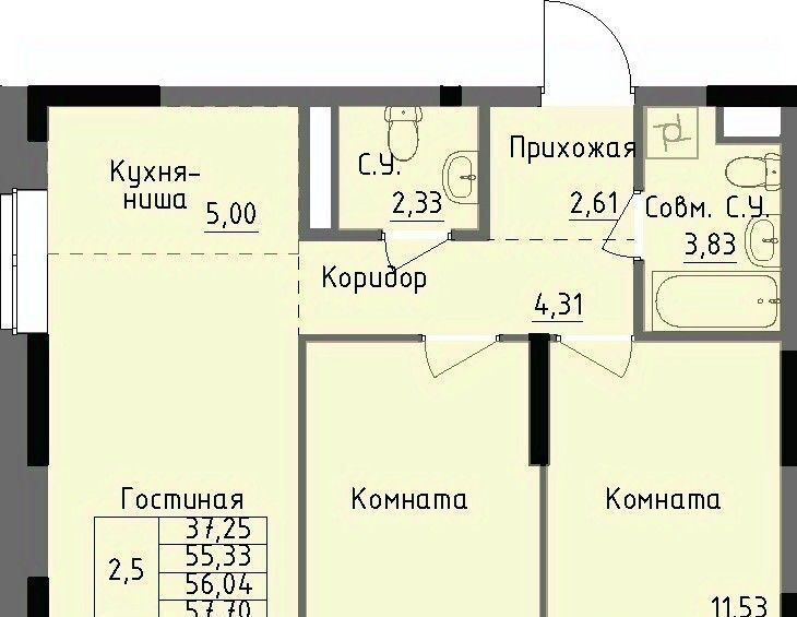 квартира г Ижевск р-н Ленинский Строитель жилрайон, 4-й мкр фото 1