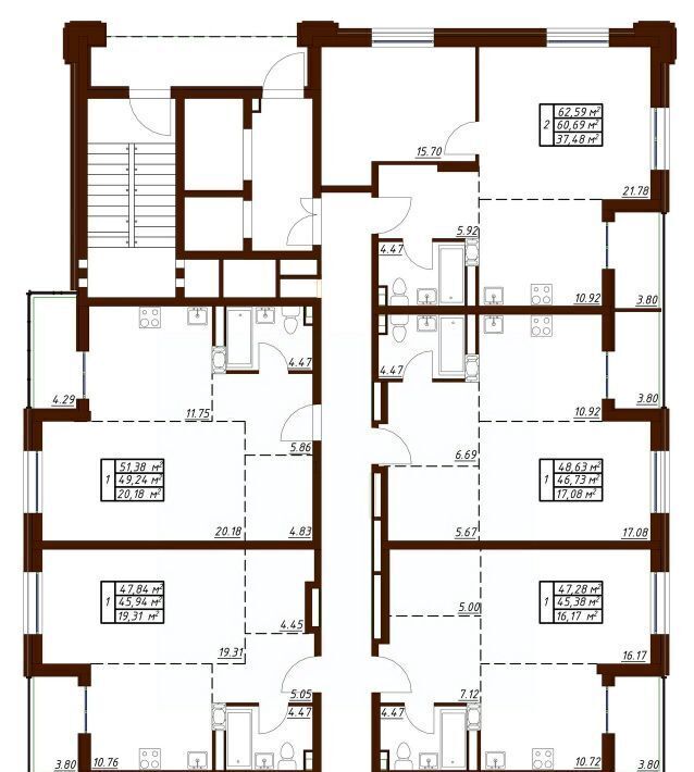 квартира г Обнинск ул Белкинская 34 фото 2