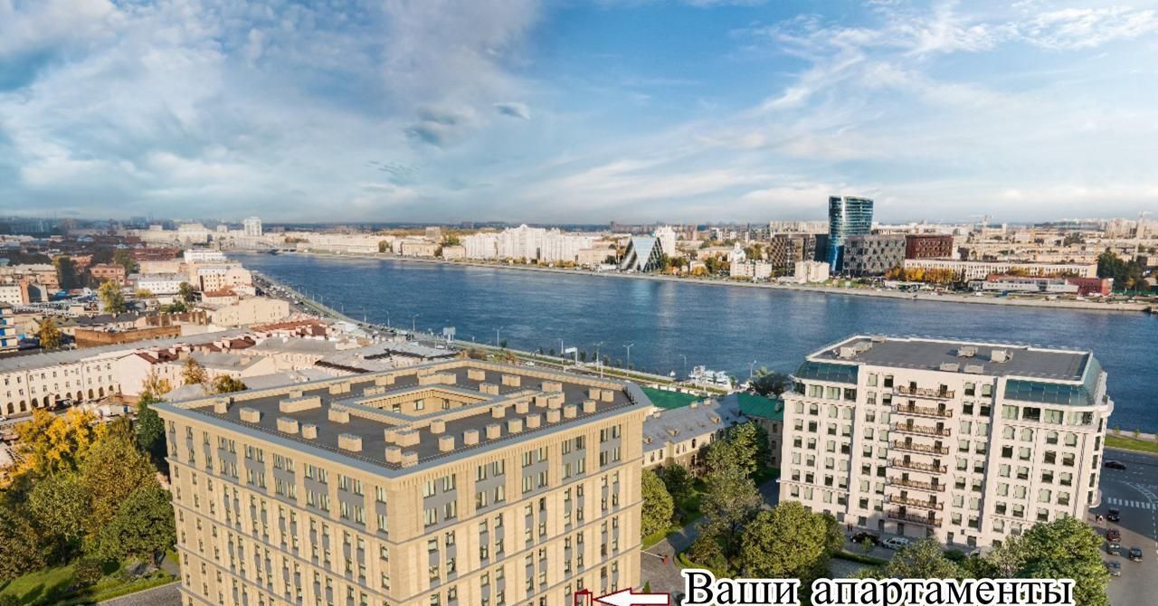 квартира г Санкт-Петербург метро Площадь Александра Невского Пески проезд Херсонский 6 округ Смольнинское фото 2