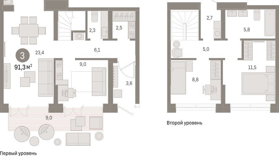 квартира г Екатеринбург р-н Чкаловский Ботаническая жилой район «Шишимская горка» улица Гастелло, 19А фото 2