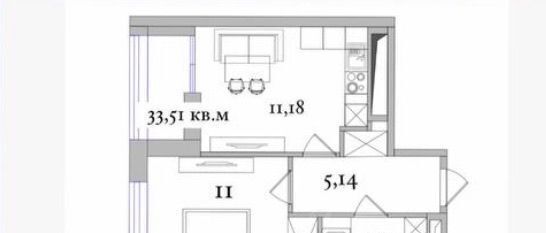 квартира г Екатеринбург Динамо ул Свердлова 32б фото 5