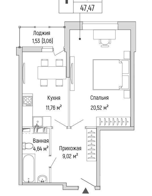 квартира г Красногорск Павшино жилой комплекс Рига Хиллс фото 1