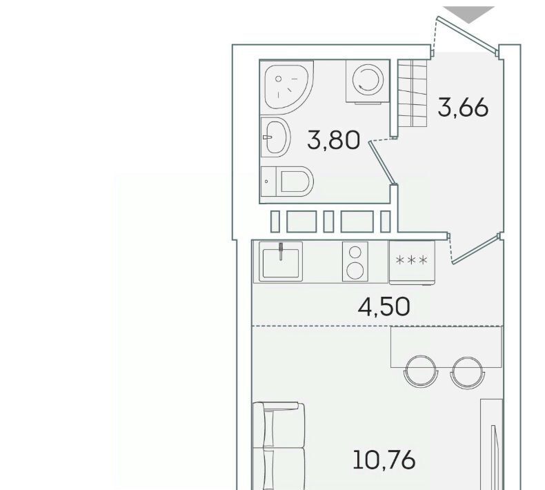 квартира р-н Всеволожский г Мурино ул Графская 6к/1 ЖК Lampo Девяткино фото 1