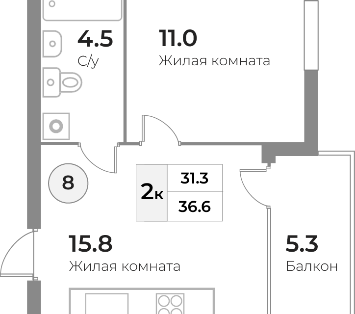 квартира р-н Зеленоградский Зеленоградск фото 1