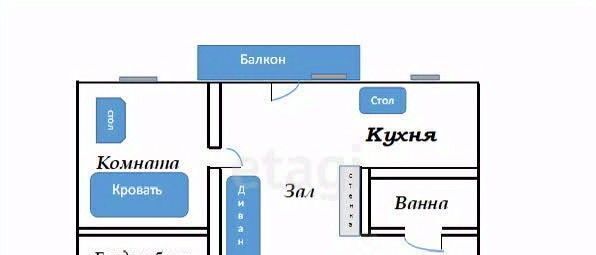 квартира г Владивосток р-н Первореченский пр-кт 100-летия Владивостока 47 фото 18