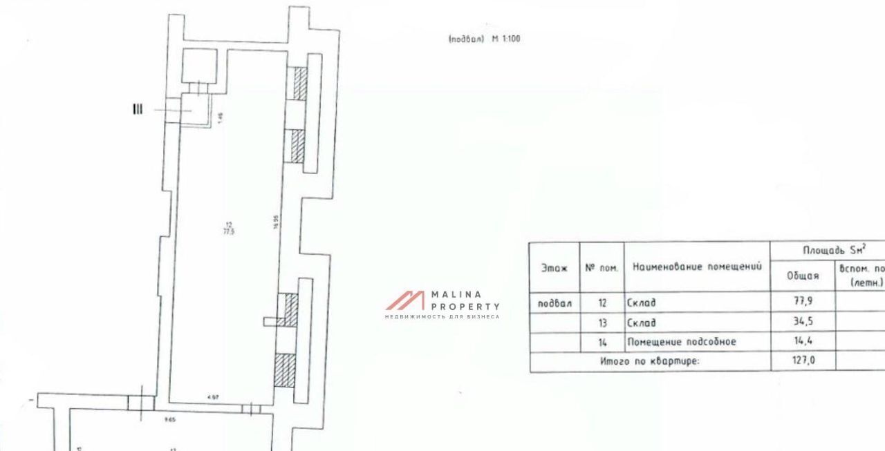 торговое помещение г Москва метро Пушкинская ул Дмитровка Б. 21/7 муниципальный округ Тверской фото 6