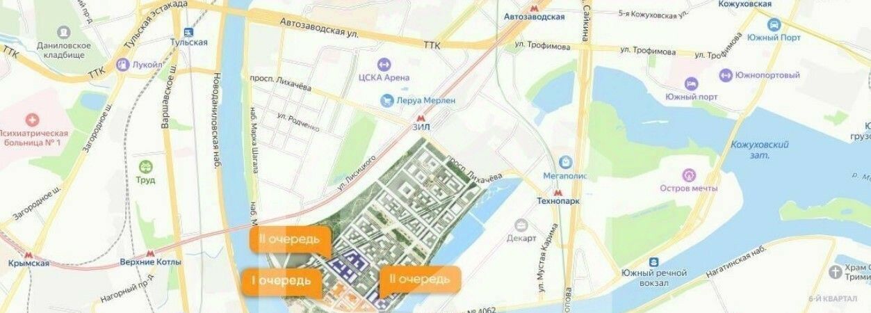 торговое помещение г Москва метро Технопарк ЖК Шагал 2-я оч., к 1. 2 фото 15