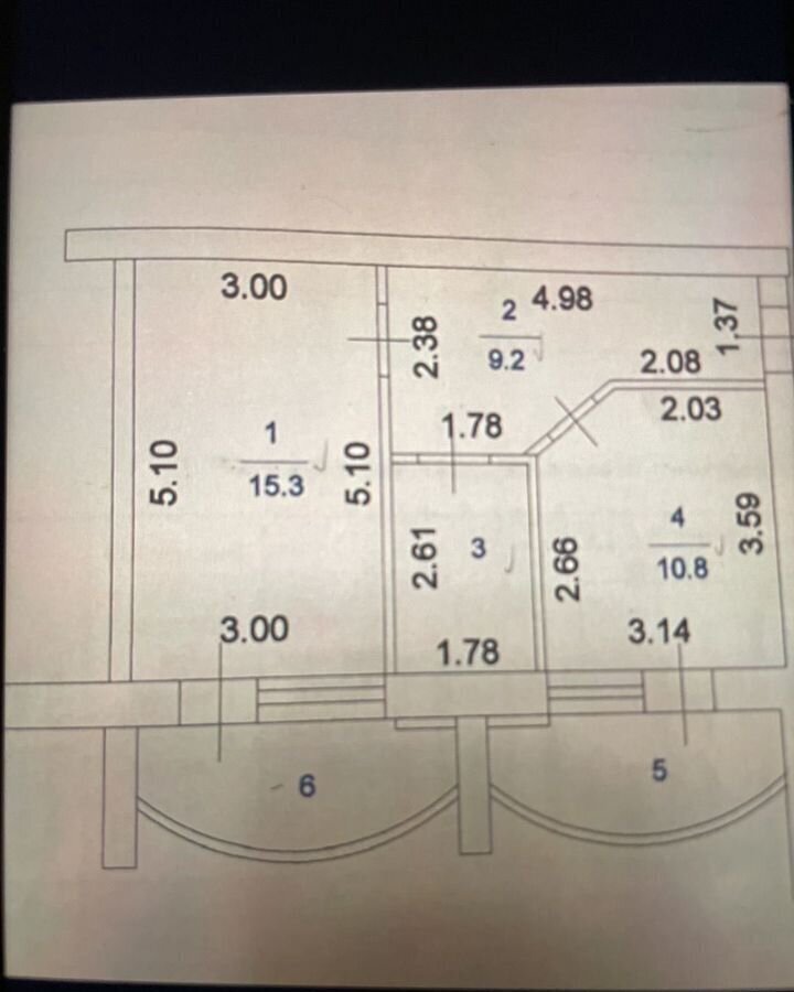 квартира р-н Ейский г Ейск ул Красная 53/5к 4 Ейское городское поселение фото 2