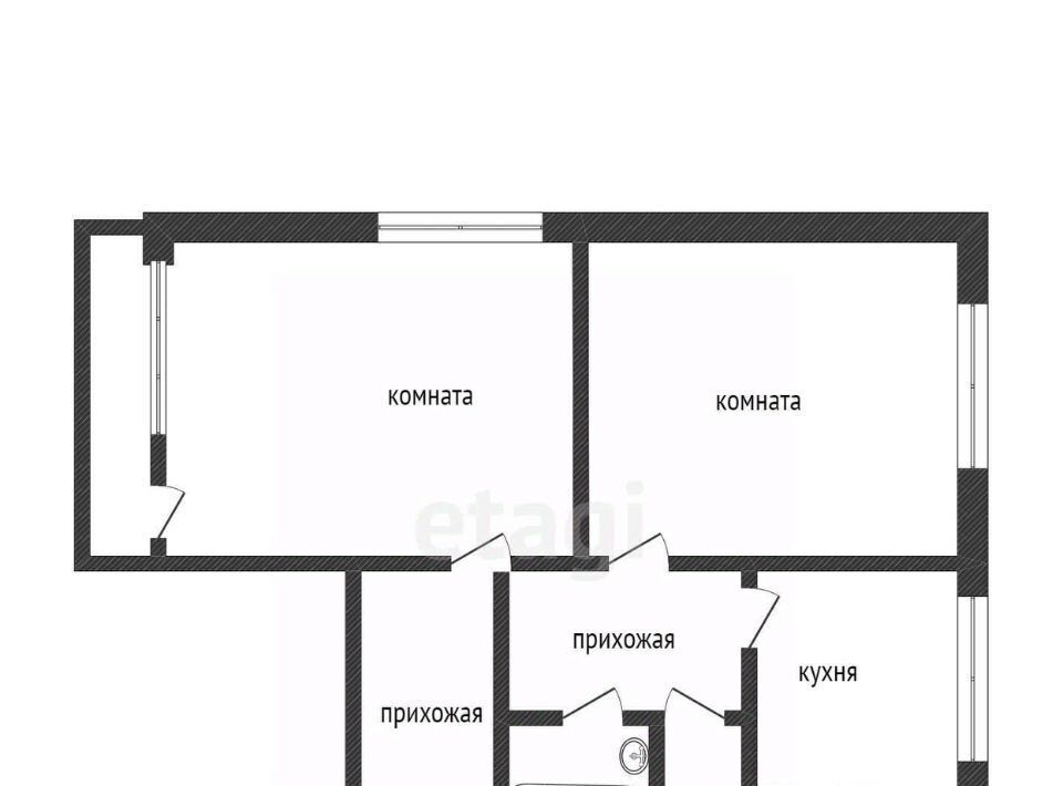 квартира р-н Яковлевский г Строитель ул Березовая 7а фото 18