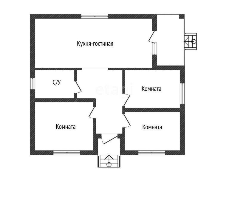 дом г Краснодар р-н Центральный микрорайон Дубинка ул Майкопская 58 фото 1