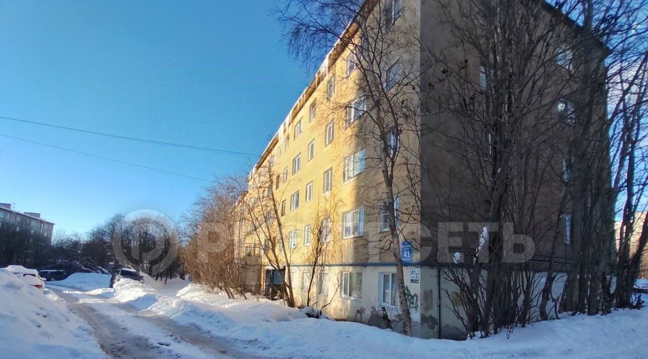 квартира г Мурманск р-н Октябрьский ул Полярные Зори 41к/2 фото 14