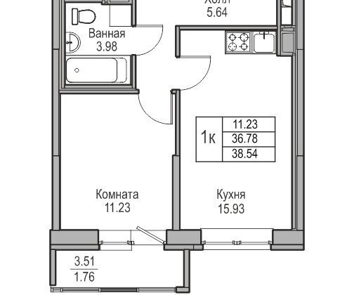 квартира г Санкт-Петербург ул Ивинская 1к/4 Беговая фото 2