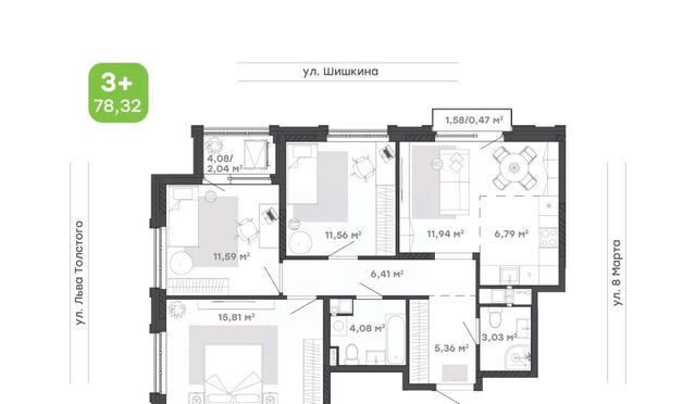 р-н Индустриальный дом 20к/1 фото