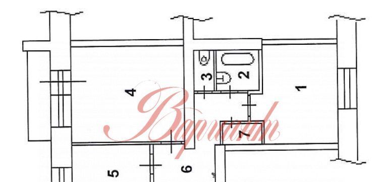 квартира г Северодвинск ул Железнодорожная 13 фото 2