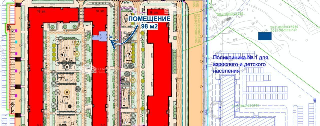 свободного назначения городской округ Ленинский д Мисайлово ЖК «Пригород Лесное» Домодедовская, к 5. 2 фото 7