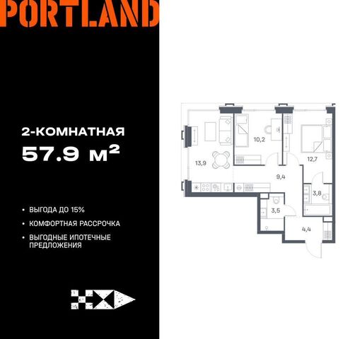 метро Печатники ул Южнопортовая 8 ЖК «Portland» муниципальный округ Печатники фото