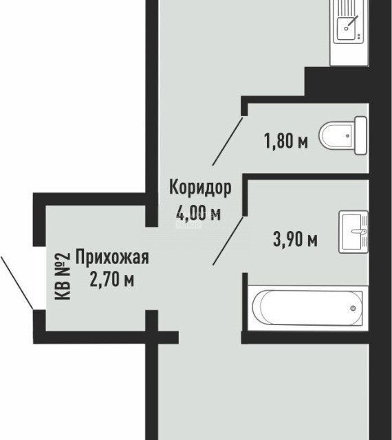 квартира г Новосибирск р-н Ленинский ул Невельского 3/1 Новосибирск городской округ фото 1