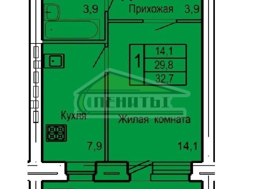 квартира г Орел ул Родзевича-Белевича 5 Орел городской округ фото 1