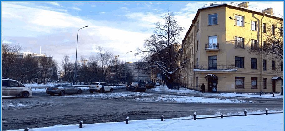 квартира г Санкт-Петербург метро Василеостровская наб Реки Смоленки 20/55 фото 1