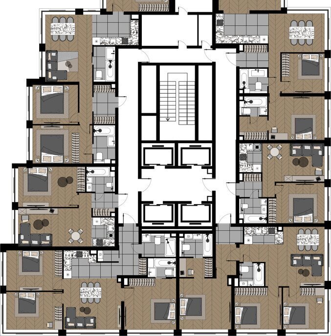 квартира г Москва ул Берзарина 37 Поле, Октябрьское фото 1